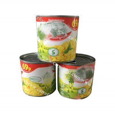 Canned Sweet Whole Corn/canned Young Whole Corn/canned Yound Corn Cut And Whole