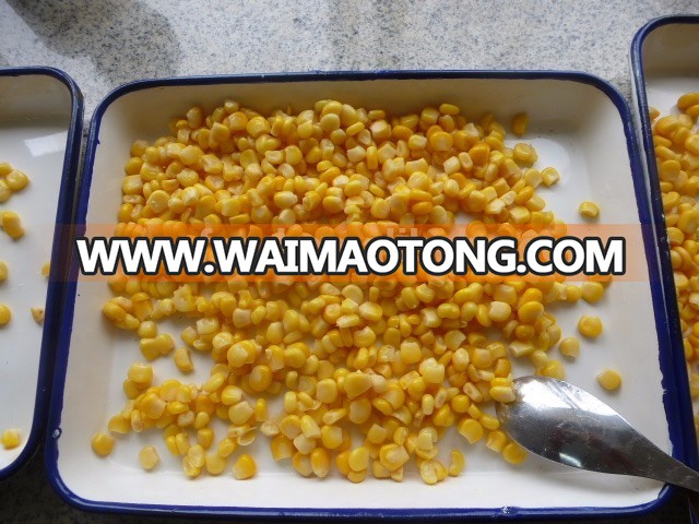 Natural Food Canned Sweet Corn with Whole Kernel in Tin Can Food